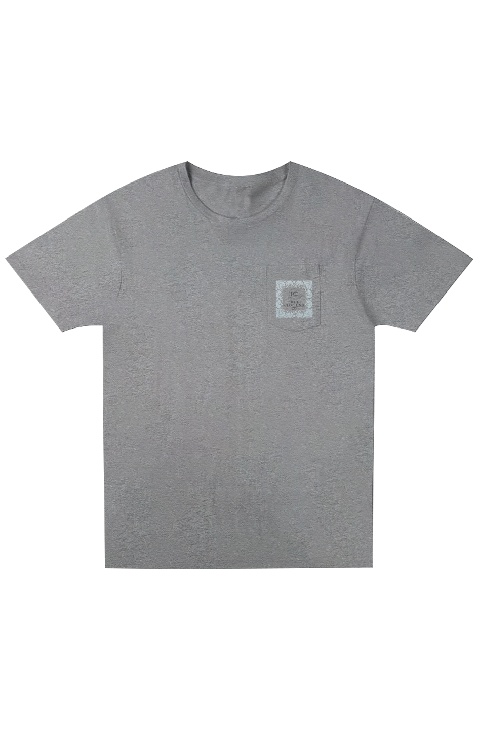 X Cruiser Paisley PCC Logo Mens Premium Pocket T Shirt (Light Blue)