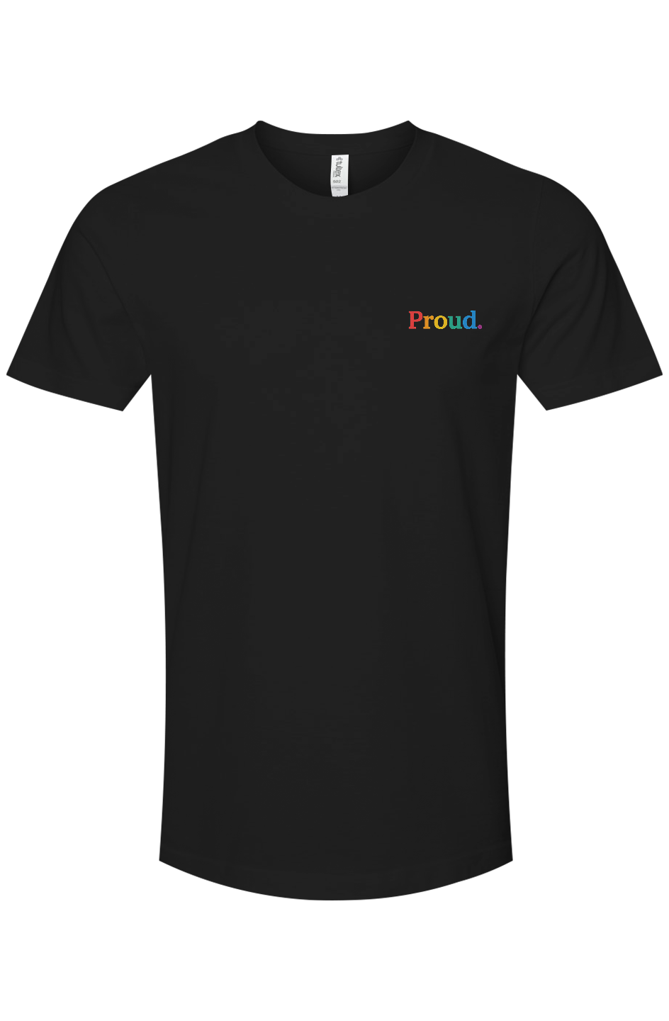 Embroidered Proud Premium Cotton Short Sleeve T-Shirt