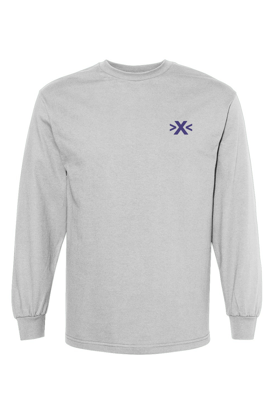 X Cruiser Purple Embroidered Heavyweight T-Shirt