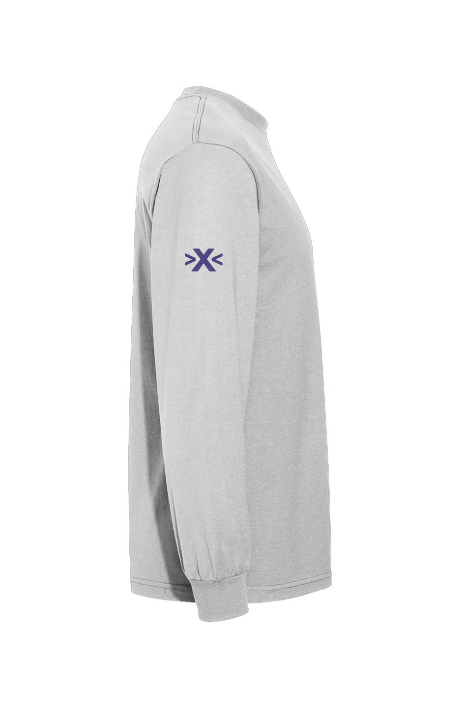 X Cruiser Purple Embroidered Heavyweight T-Shirt