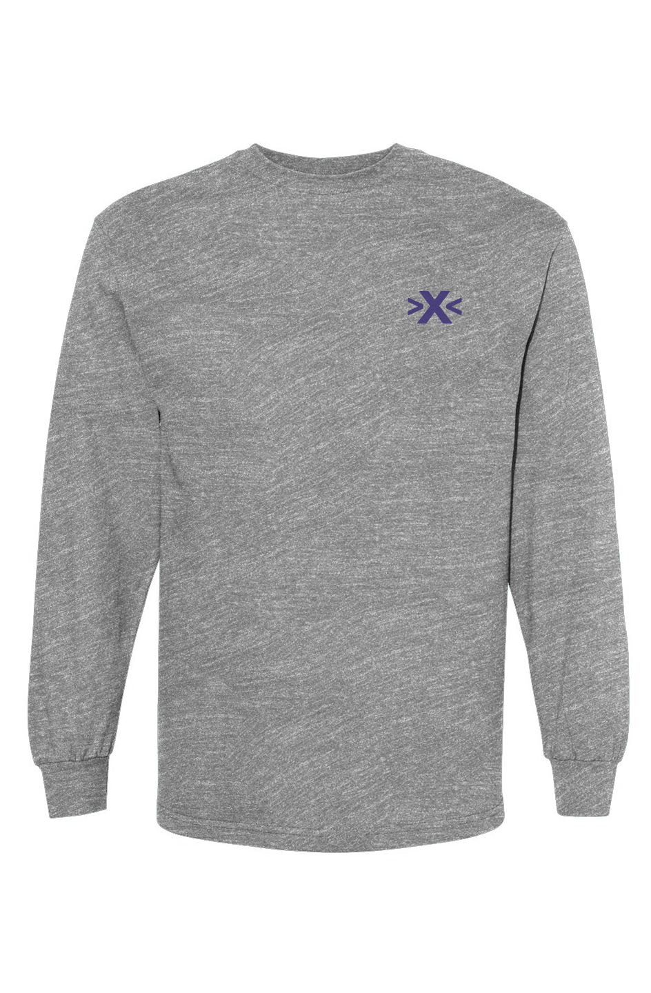X Cruiser Purple Embroidered Heavyweight T-Shirt
