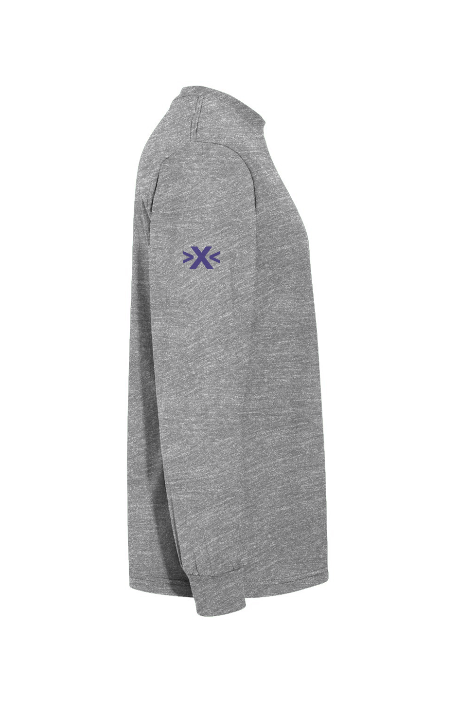 X Cruiser Purple Embroidered Heavyweight T-Shirt