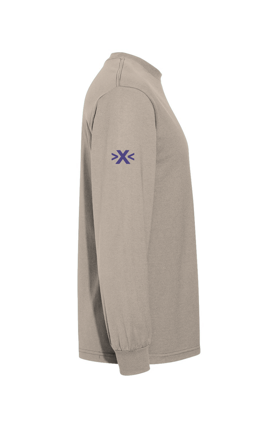 X Cruiser Purple Embroidered Heavyweight T-Shirt