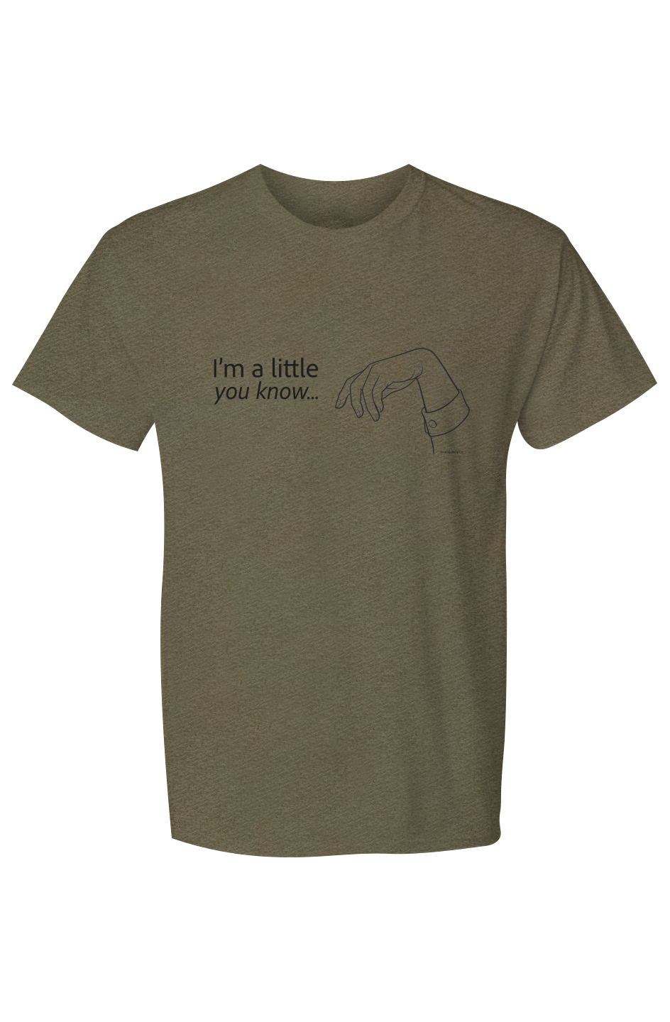 X Collection: Limp Wrist Tri-Blend Graphic Tee. Funny gay shirts, funny pride shirts, pride t-shirts by Pride Clothing Co. 
