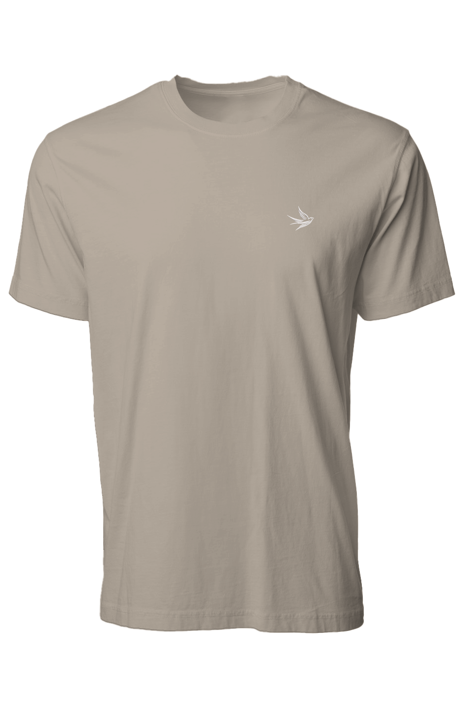 DL Collection: Embroidered Swallow Logo Pigment Dyed Tee - Pride Shirts - Pride T-Shirt