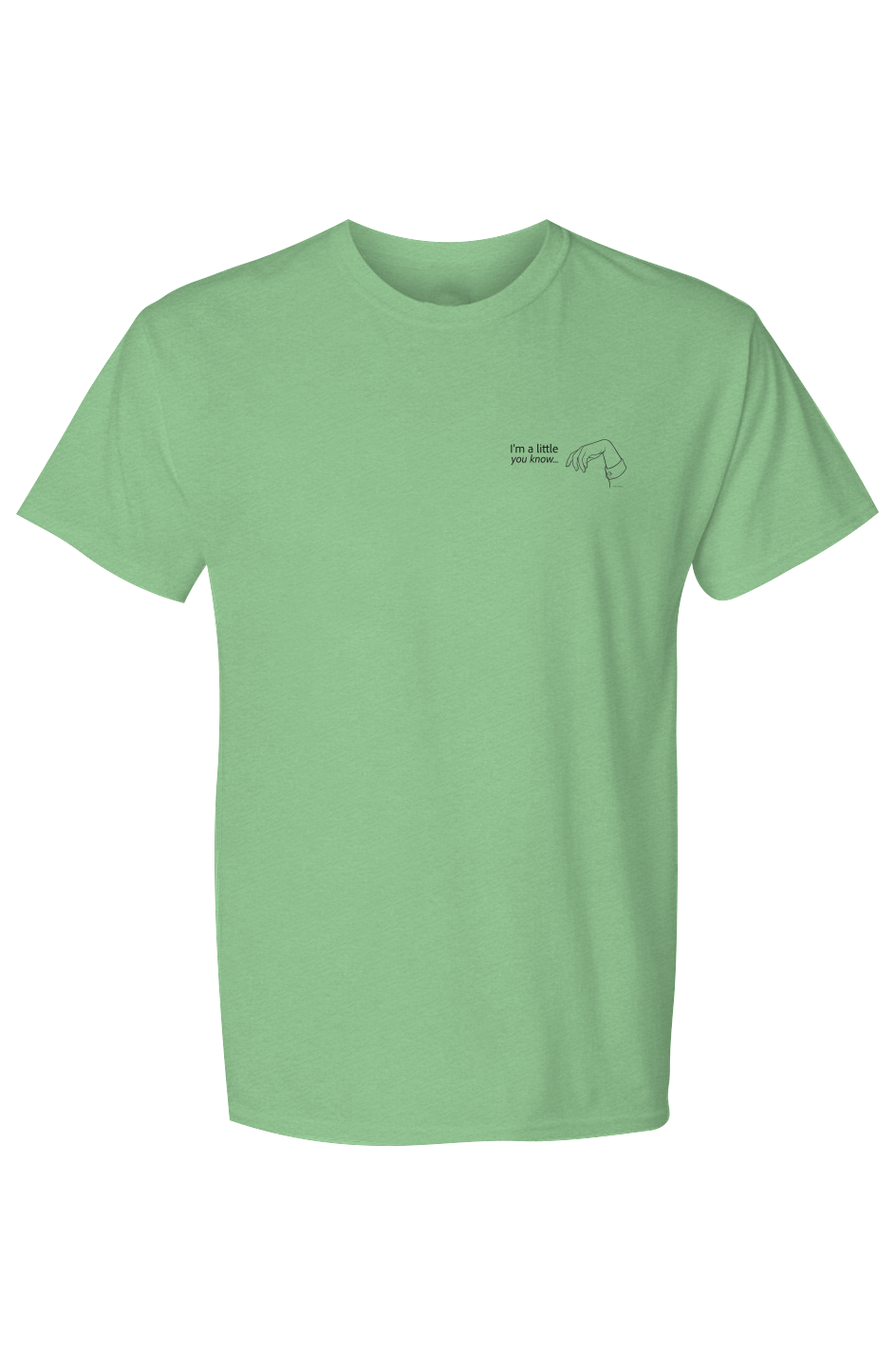 X Collection: Limp Wrist Little Logo Tri-Blend Graphic Tee