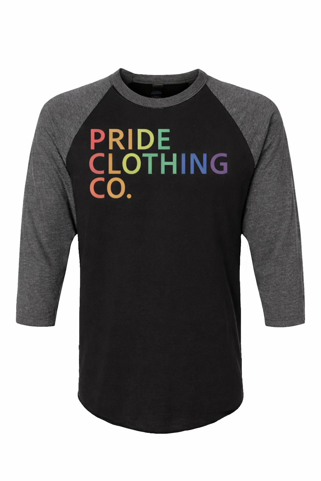 PCC Vintage Large Print Raglan Tee (Unisex) - Pride T-Shirt