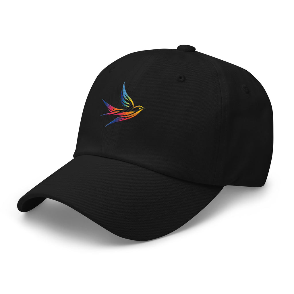DL Collection Special Edition Full Color Embroidered Swallow Dad Hat