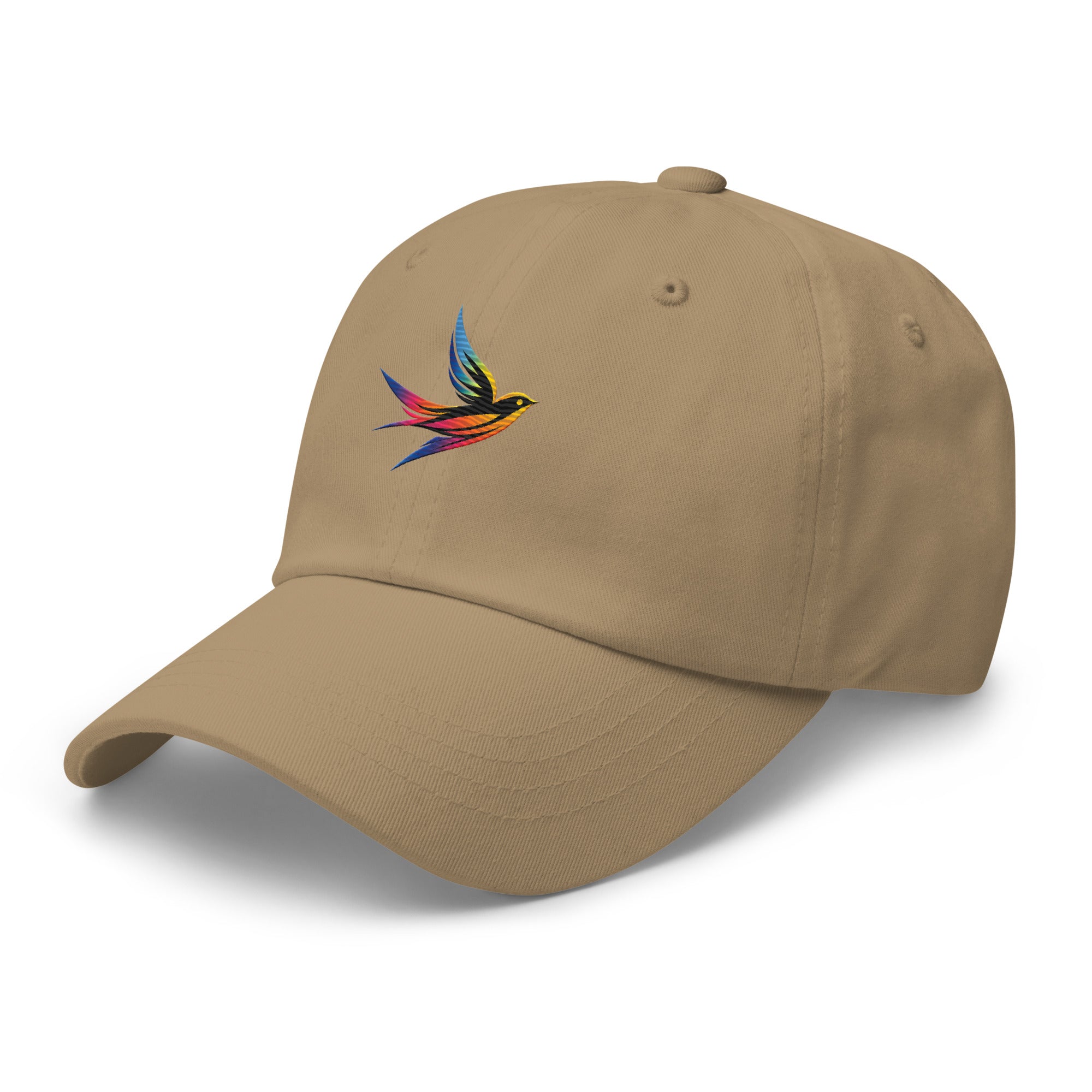 DL Collection Special Edition Full Color Embroidered Swallow Dad Hat