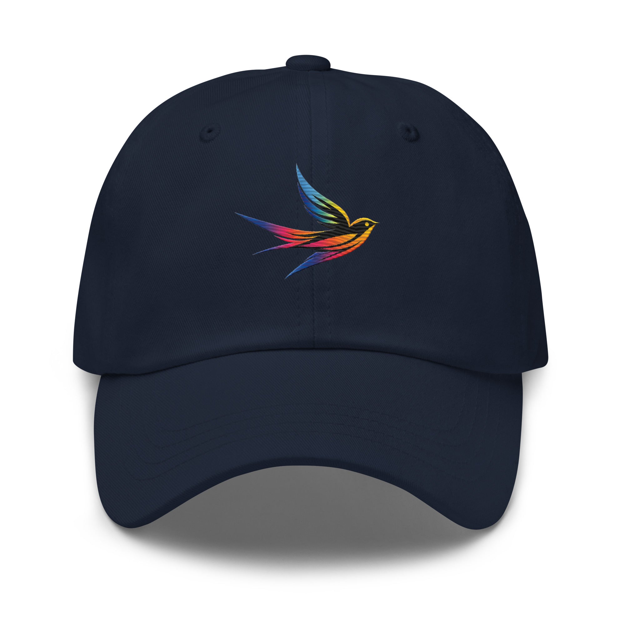 DL Collection Special Edition Full Color Embroidered Swallow Dad Hat