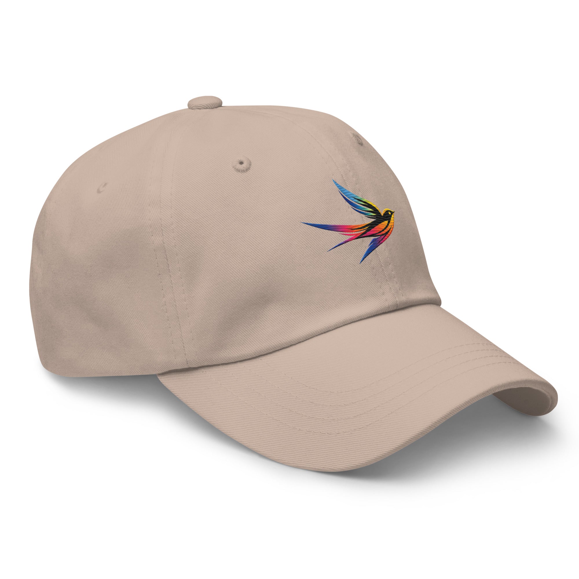 DL Collection Special Edition Full Color Embroidered Swallow Dad Hat