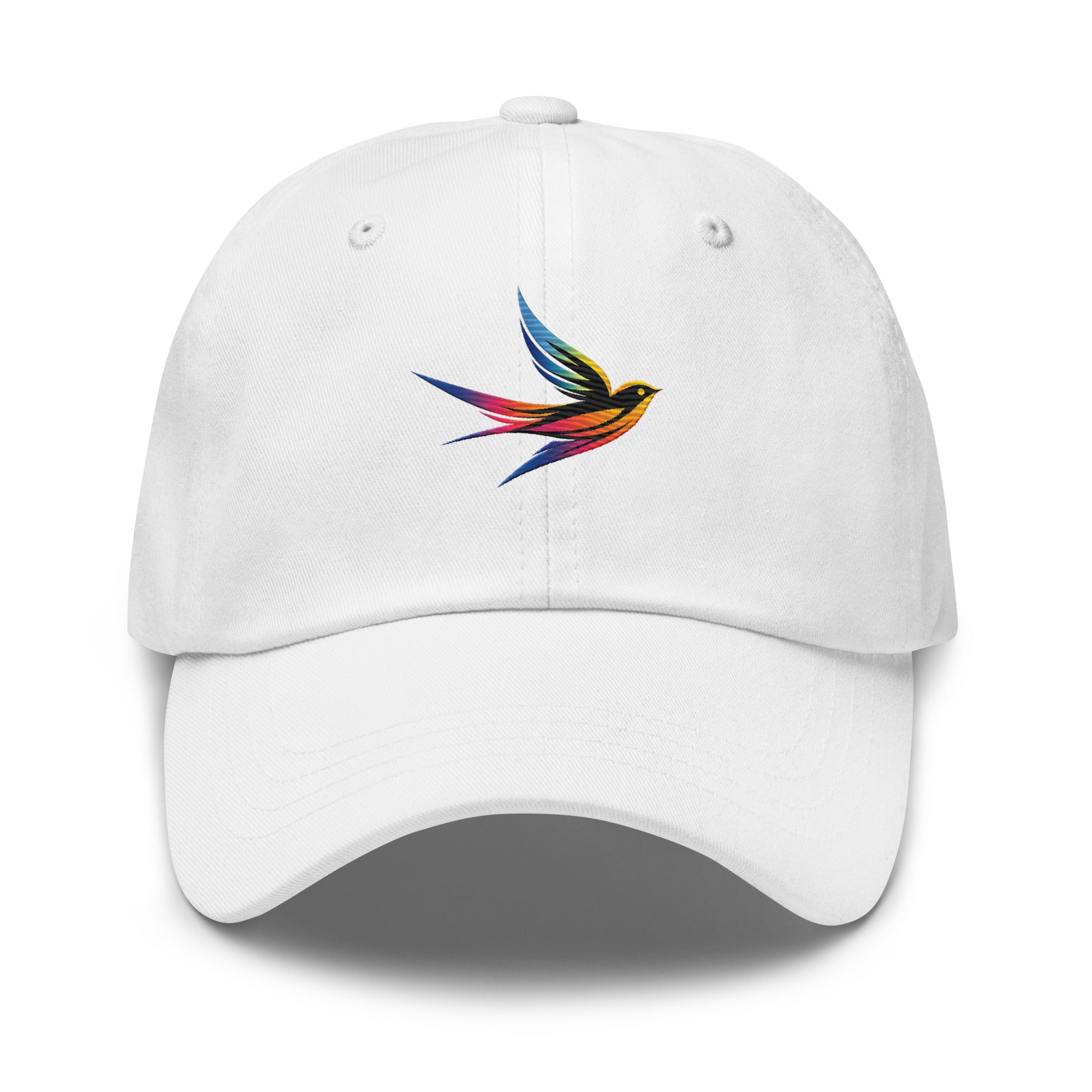 DL Collection Special Edition Full Color Embroidered Swallow Dad Hat