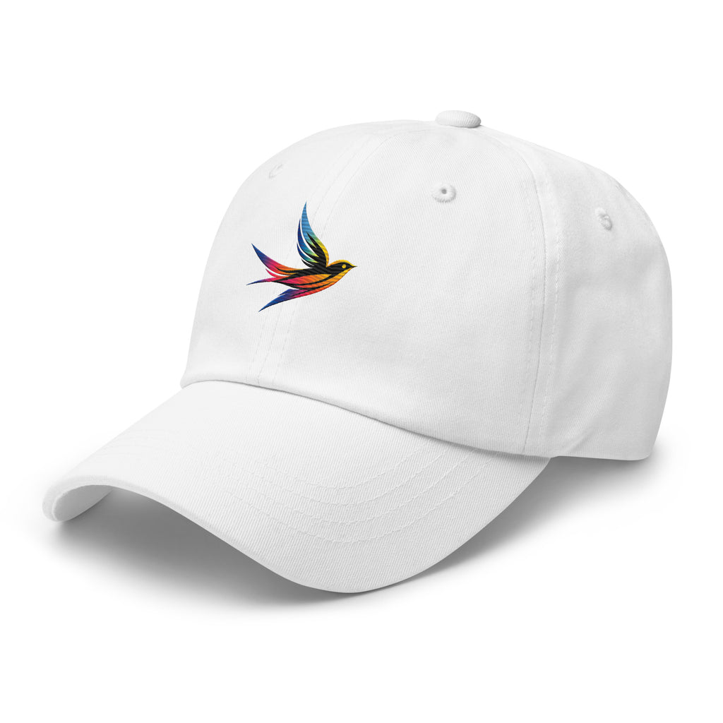 DL Collection Special Edition Full Color Embroidered Swallow Dad Hat