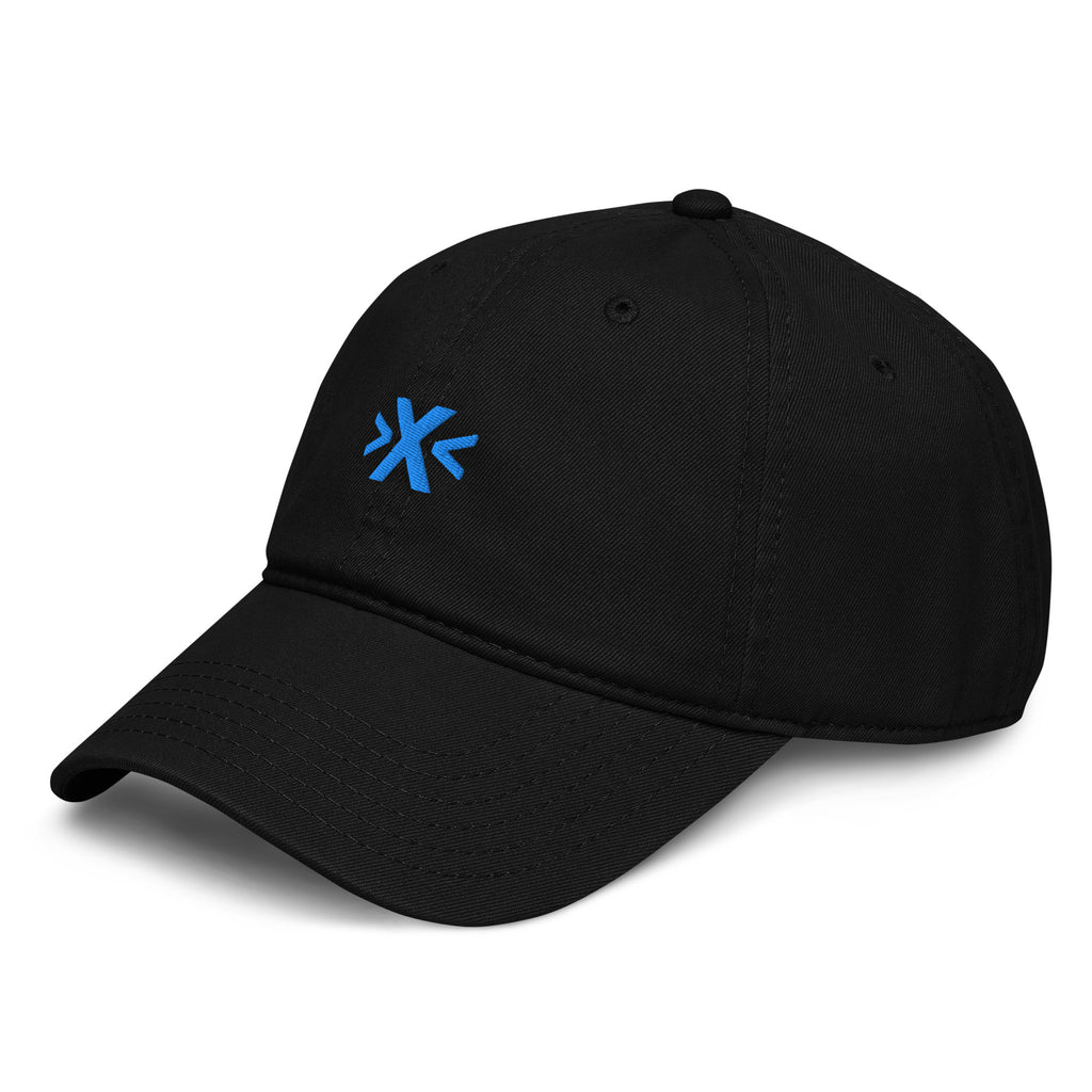 X Cruiser Collection Light Blue Logo Garment Washed Baseball Cap. Pride Hat. Cruising Hat. 