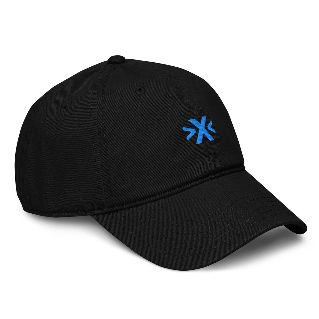 X Cruiser Collection Light Blue Logo Garment Washed Baseball Cap. Pride Hat. Cruising Hat. 