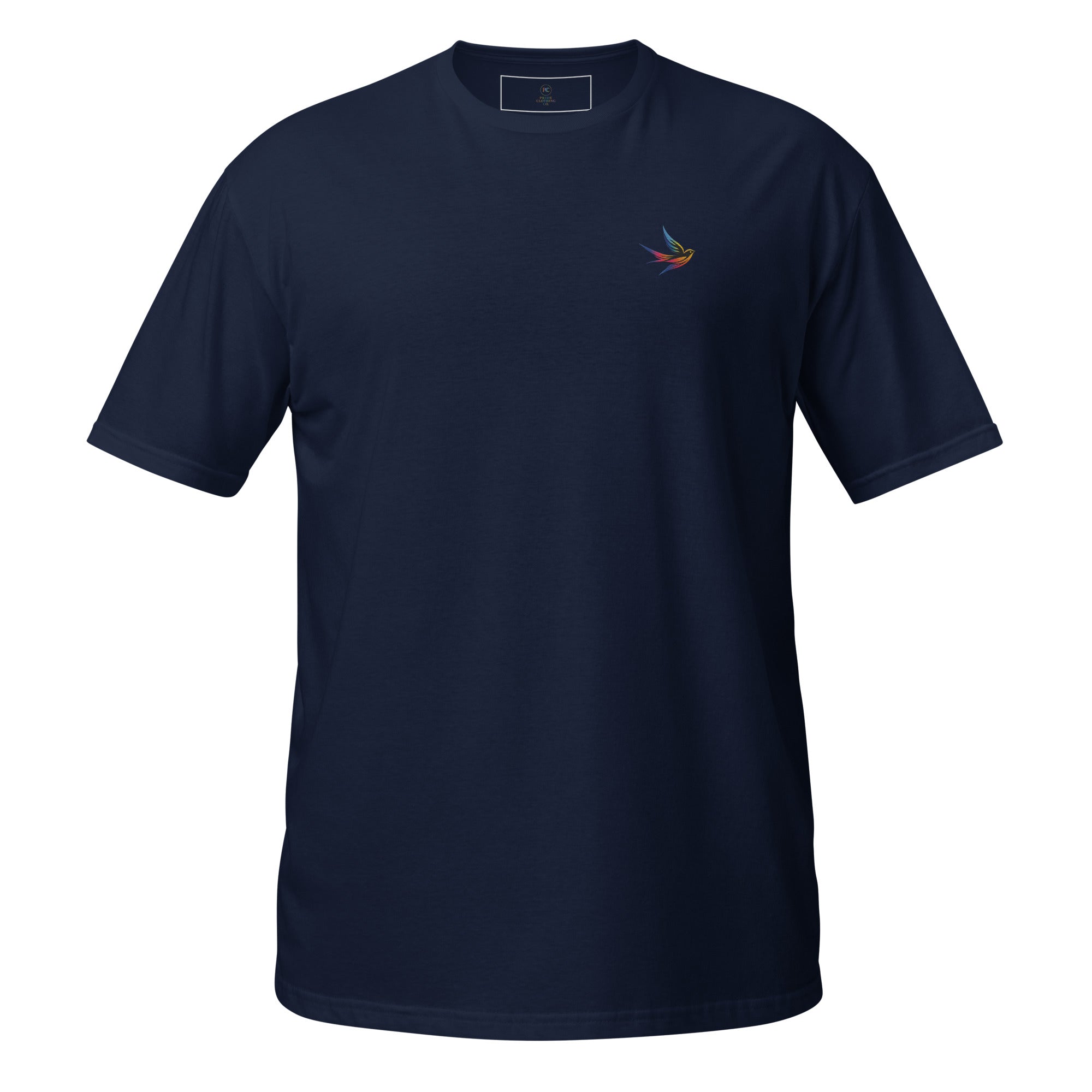 DL Collection Special Edition Full Color Embroidered Swallow Soft Tee Pride T-Shirt
